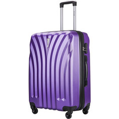 Чемодан LCASE Phuket New purple (M) с расширением Lcase