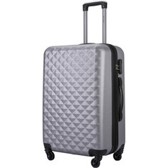 Чемодан LCASE Phatthaya Gray (M) с расширением Lcase