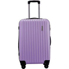 Чемодан LCASE Krabi Light purpule (M) с расширением Lcase