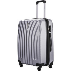 Чемодан LCASE Phuket Gray (M) с расширением Lcase