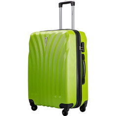 Чемодан LCASE Phuket K17 green (M) с расширением Lcase