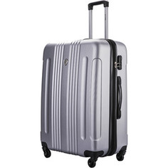 Чемодан LCASE Bangkok gray (L) с расширением Lcase