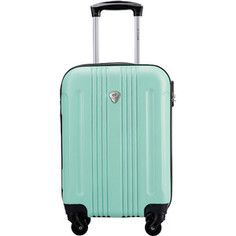 Чемодан LCASE Bangkok Light green (S) с расширением Lcase