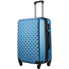 Чемодан LCASE Phatthaya Blue (M) с расширением Lcase