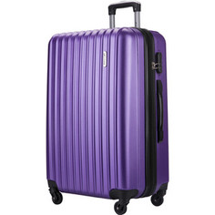 Чемодан LCASE Krabi New purple (L) с расширением Lcase