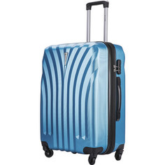 Чемодан LCASE Phuket Blue (L) с расширением Lcase