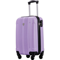 Чемодан LCASE Bangkok Light purpule (S) с расширением Lcase