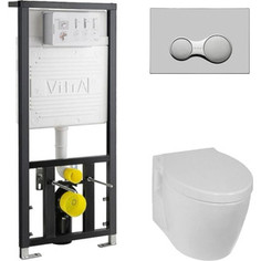 Комплект Vitra Sunrise с инсталляцией, с микролифтом (5384B003-0075, 700-1873, 75-003-009)