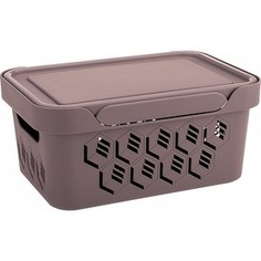 Ящик Бытпласт Эконова С Крышкой Универсальный Deluxe, 4,6л