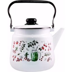 Чайник эмалированный 3,5 л Appetite Compote (1с26с)