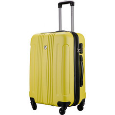 Комплект чемоданов LCASE Bangkok Light yellow с расширением Lcase