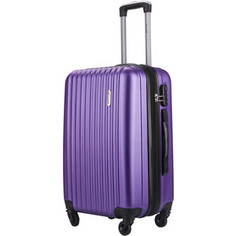 Комплект чемоданов LCASE Krabi New purple с расширением Lcase