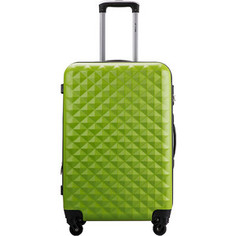 Комплект чемоданов LCASE Phatthaya K17 green с расширением Lcase