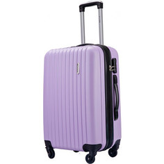Комплект чемоданов LCASE Krabi Light purpule с расширением Lcase