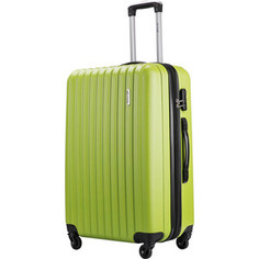 Комплект чемоданов LCASE Krabi K17 green с расширением Lcase