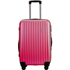 Комплект чемоданов LCASE Krabi Peach pink с расширением Lcase