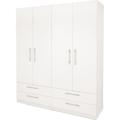 Шкаф комбинированный Шарм-Дизайн Шарм 160х45 белый Гамма