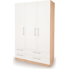 Шкаф комбинированный Шарм-Дизайн Шарм 150х45 дуб сонома+белый Гамма