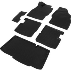 Комплект ковриков салона и багажника Rival для Opel Corsa D рестайлинг хэтчбек 3/5-дв. (2006-2014), полиуретан, K14203002-1