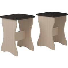 Табуреты Атлант punto - бронзовая, дуб девонширский 2 шт