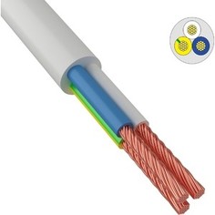Кабель REXANT силовой медный NUM-J 4x2,5 мм2, длина 5 метров, ГОСТ 31996-2012, ТУ 3520-015-38229892-2015 (01-8709-5)