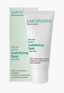 Сыворотка для лица Santaverde для проблемной кожи матирующий Aloe Vera Pure (без запаха) 30 мл