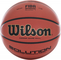 Мяч баскетбольный Wilson SOLUTION OFFICIAL GAME BALL