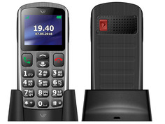 Сотовый телефон VERTEX C317 Silver-Black