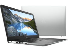 Ноутбук Dell Inspiron 3780 Silver 3780-6907 (Intel Core i7-8565U 1.8 GHz/8192Mb/1000Gb+128Gb SSD/DVD-RW/AMD Radeon 520 2048Mb/Wi-Fi/Bluetooth/Cam/17.3/1920x1080/Linux)