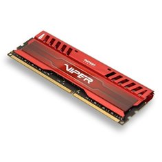 Модуль памяти Patriot Memory Viper 3 Red DDR3 DIMM 1600MHz PC3-12800 CL9 - 16Gb KIT (2x8Gb) PV316G160C9KRD