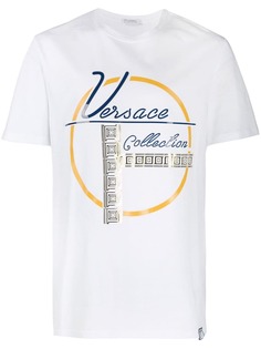 Versace Collection футболка с логотипом