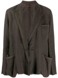 LANVIN PRE-OWNED пиджак свободного кроя 2003-го года