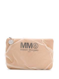 Mm6 Maison Margiela клатч с отделкой из тюля