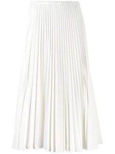 Fendi плиссированная юбка миди