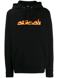 Stussy худи с принтом