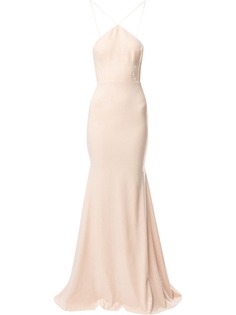 Alex Perry длинное платье Aleta с пайетками