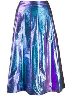 Essentiel Antwerp юбка А-силуэта с эффектом металлик