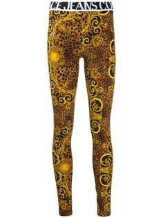 Versace Jeans Couture легинсы с логотипом