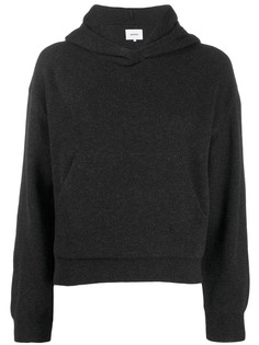 Nanushka кашемировая толстовка с капюшоном