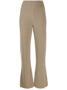 Nanushka расклешенные брюки