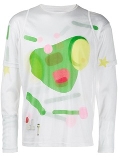 Walter Van Beirendonck Pre-Owned многослойная футболка Killer Astral Travel 4 D-Hi-D 1996-го года