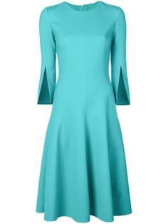 Oscar de la Renta расклешенное платье миди