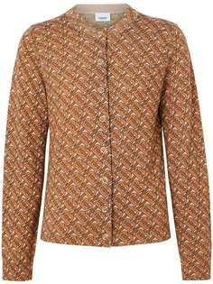 Burberry кардиган с монограммой