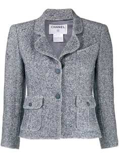Chanel Pre-Owned приталенный пиджак 2003-го года