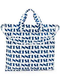 Sunnei сумка-тоут с логотипом