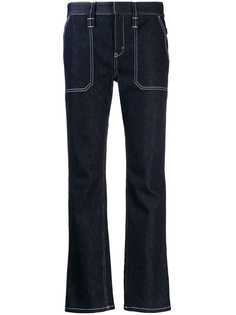 Chloé расклешенные джинсы средней посадки