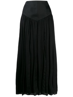 EMANUEL UNGARO PRE-OWNED плиссированная юбка макси 1990-х годов