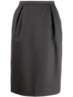 YVES SAINT LAURENT PRE-OWNED юбка-карандаш 1990-х годов