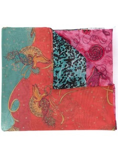 Loewe шарф с принтом