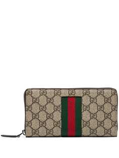 Gucci кошелек с узором GG Supreme